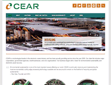 Tablet Screenshot of cearinc.com